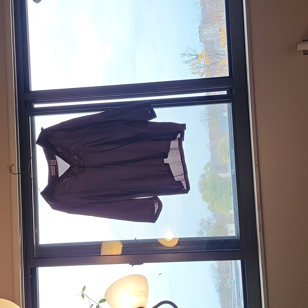 Jaclyn Smith 2 piece brown pants set